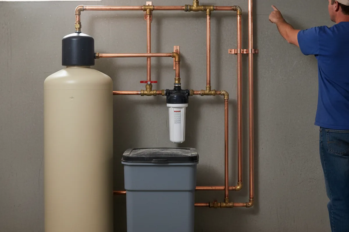 Whole-house water treatment system installed in Flowery Branch